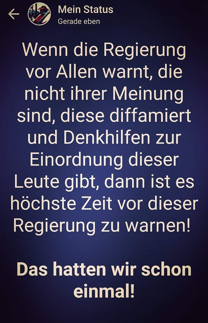 Das hatten wir schon Einmal